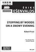Stopping by Woods on a Snowy Evening for SSSAATTBarB Choir Cover Image