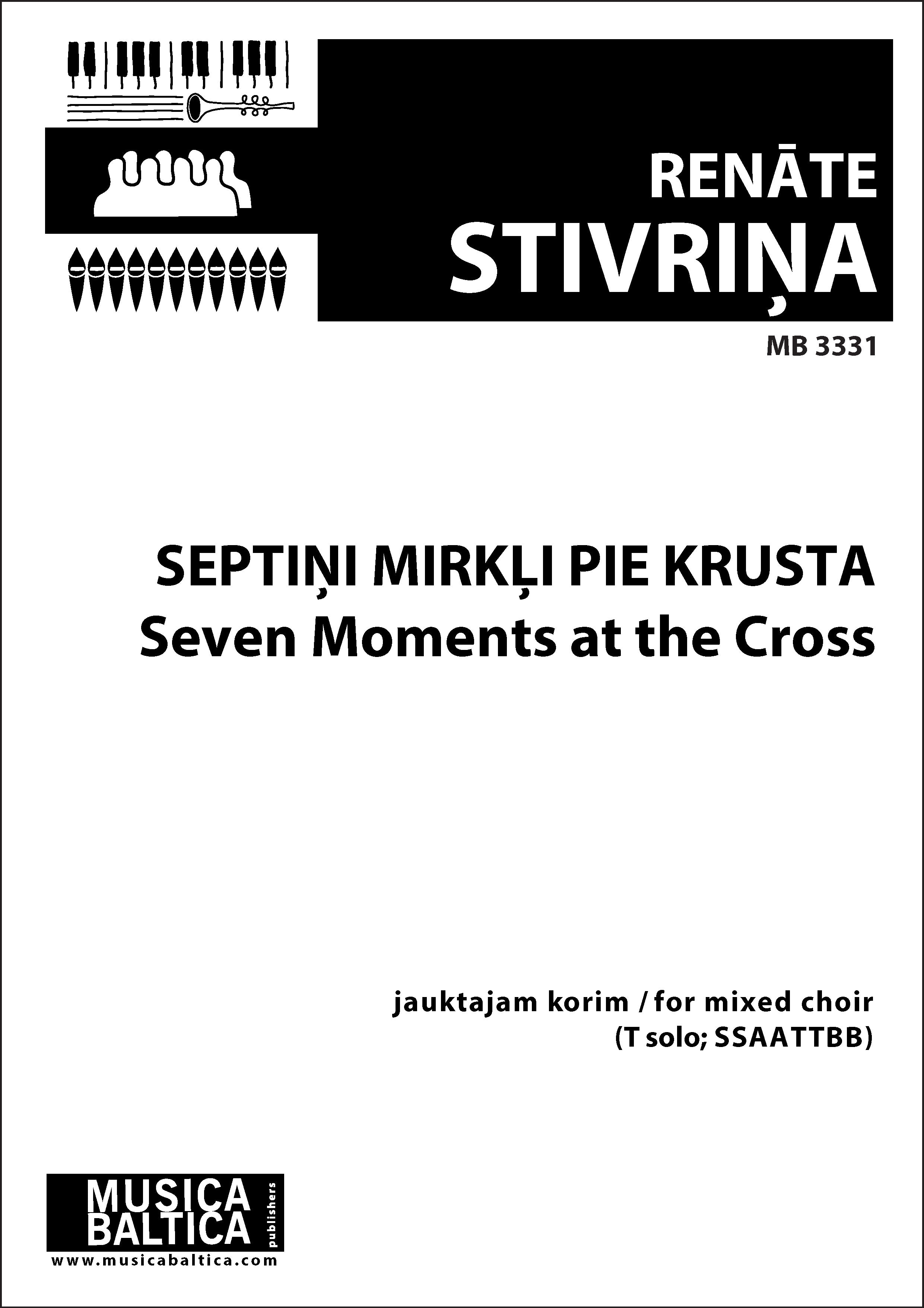 Septini mirkli pie krusta (Seven Moments at the Cross) Cover Image