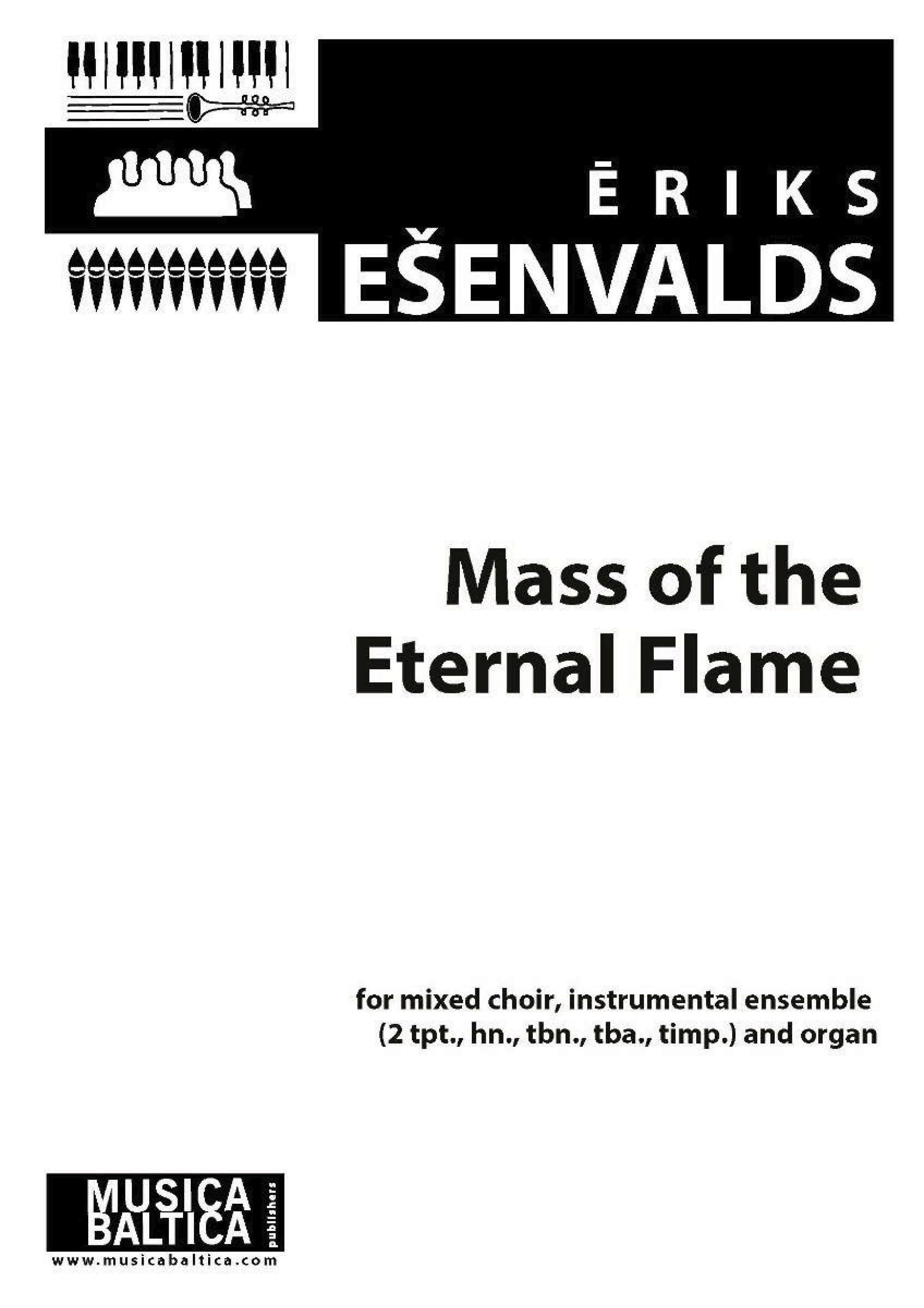 Mass of the Eternal Flame (Mixed Choir) Cover Image