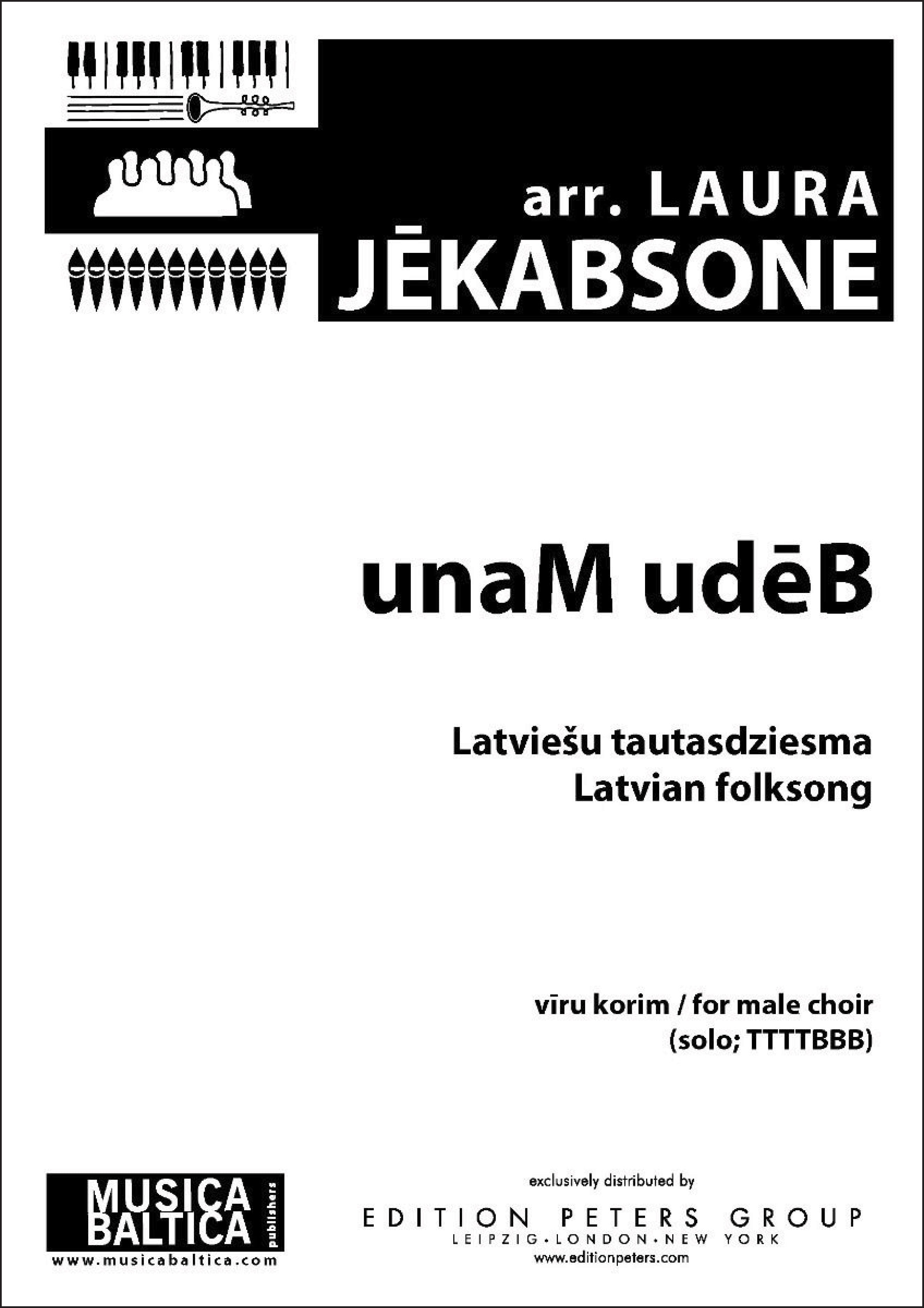 unaM udeB (Male Choir) Cover Image