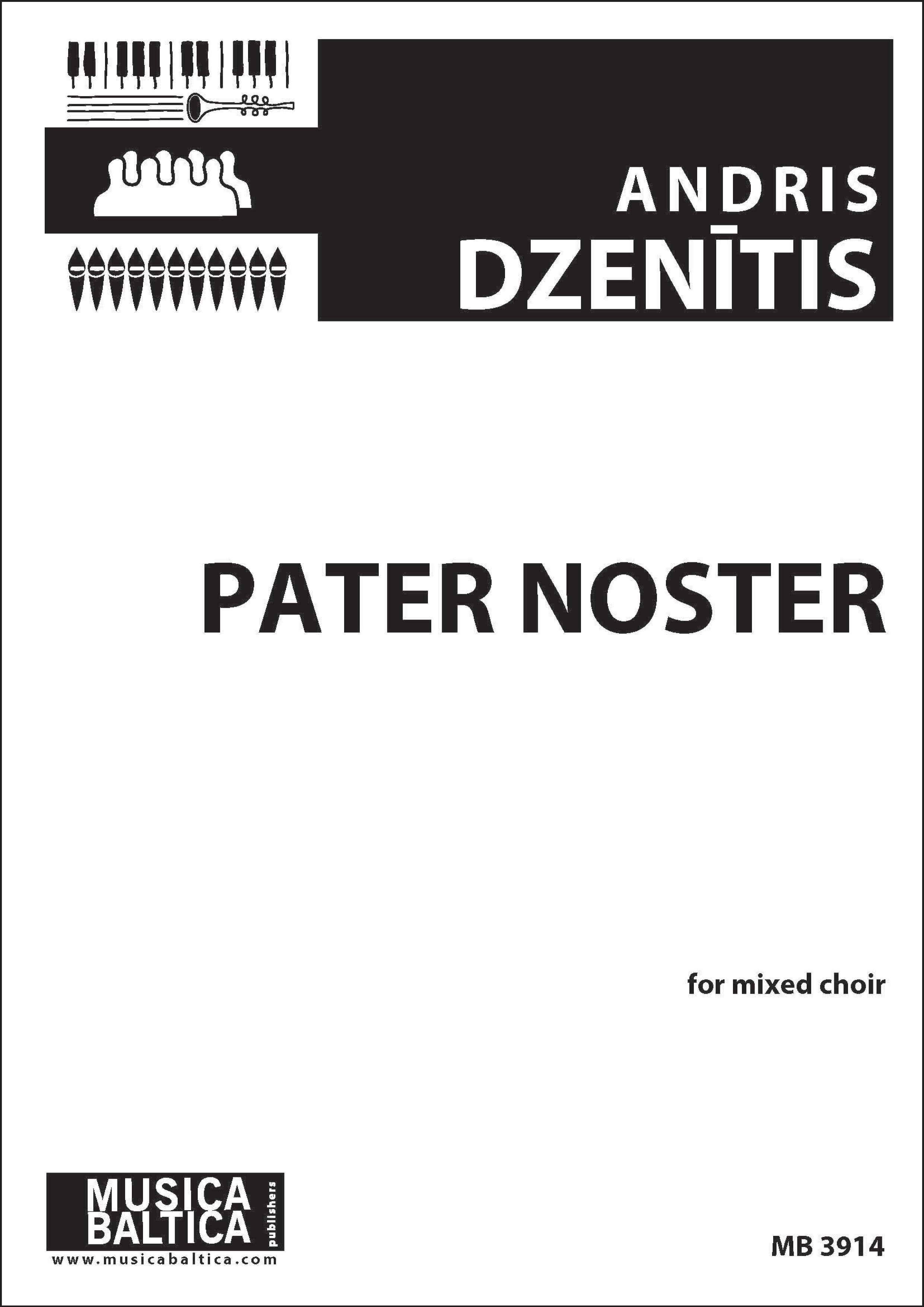 Pater Noster (Mixed Choir) Cover Image