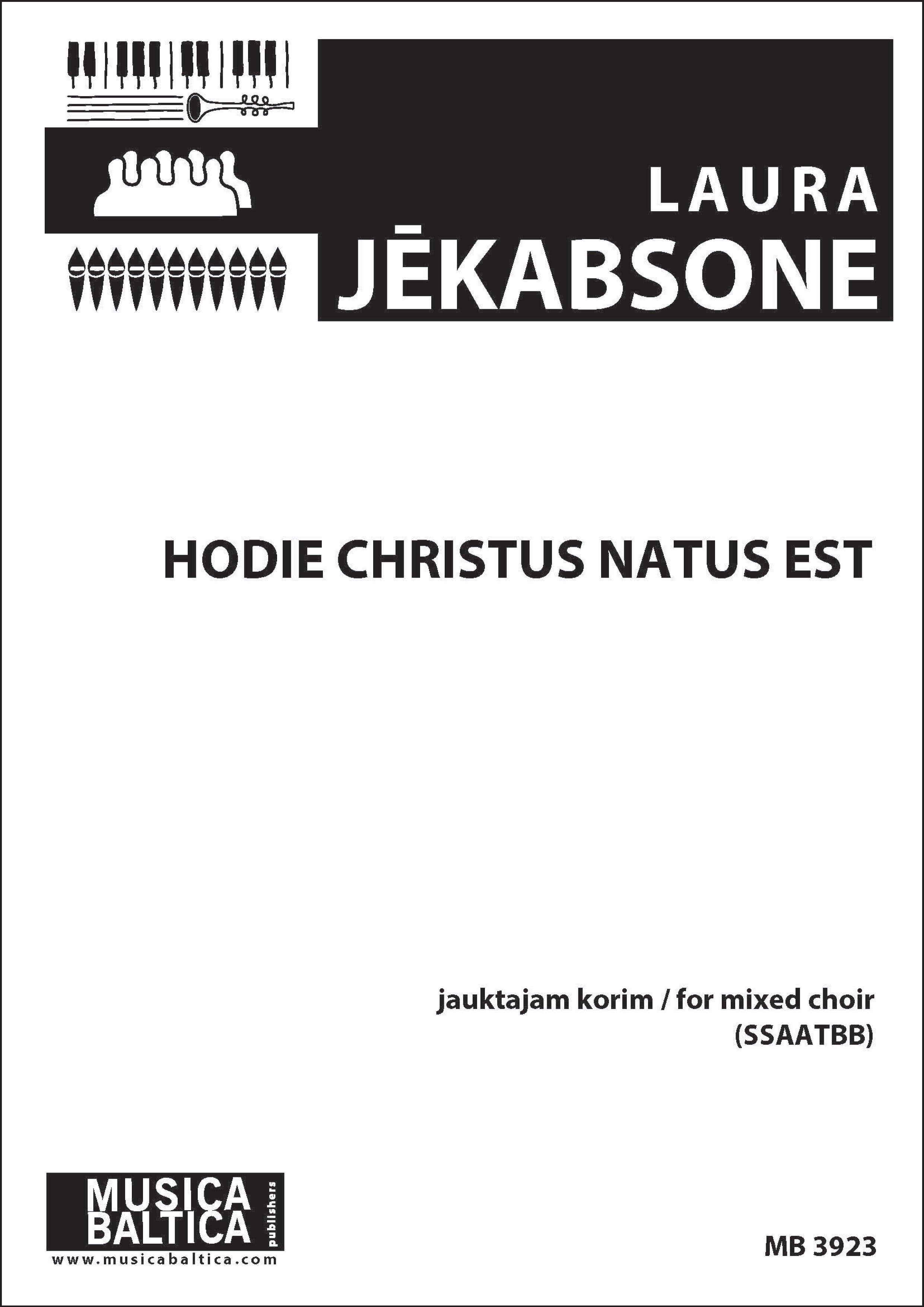 Hodie Christus Natus Est (Mixed Choir) Cover Image