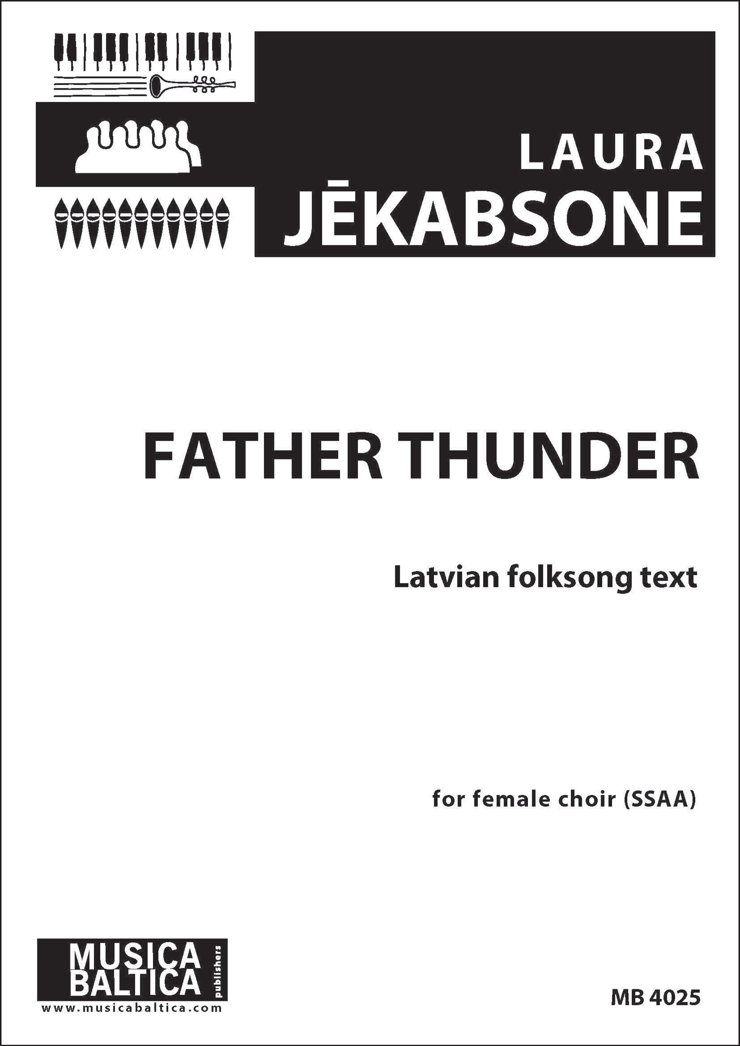 Father Thunder (Upper Voices) Cover Image