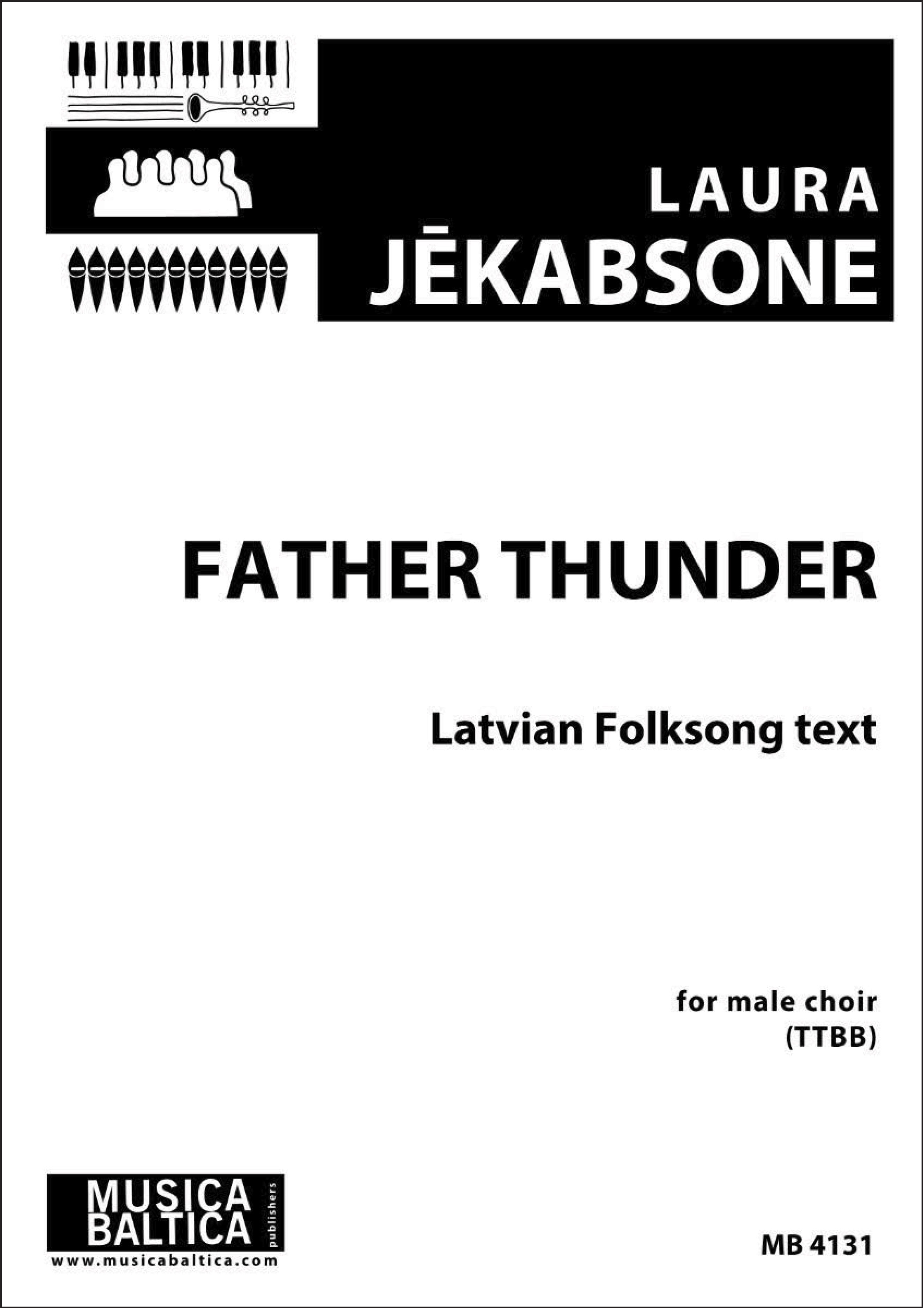Father Thunder (Male Voices) Cover Image