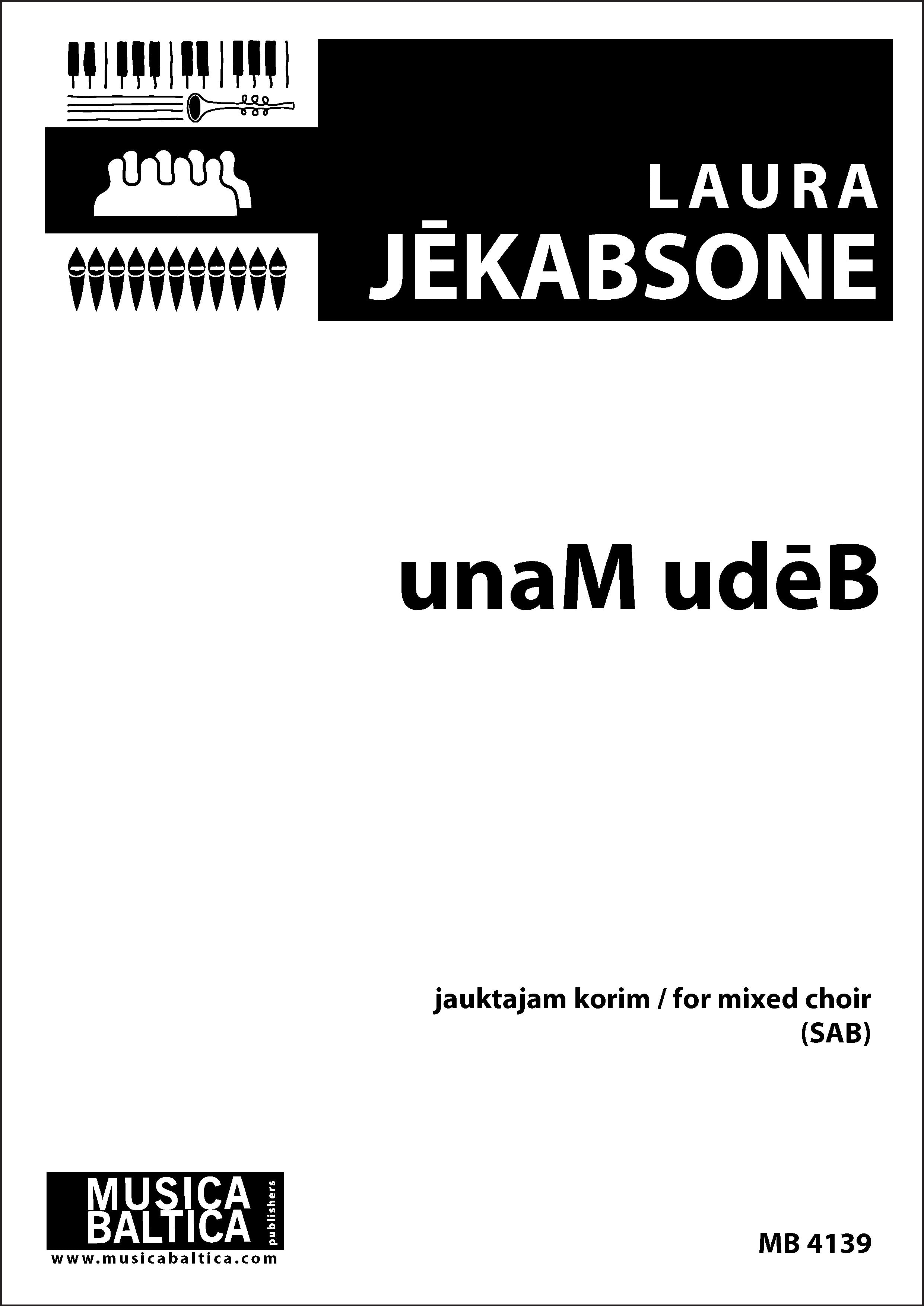 unaM udeB (Mixed Choir, SAB) Cover Image