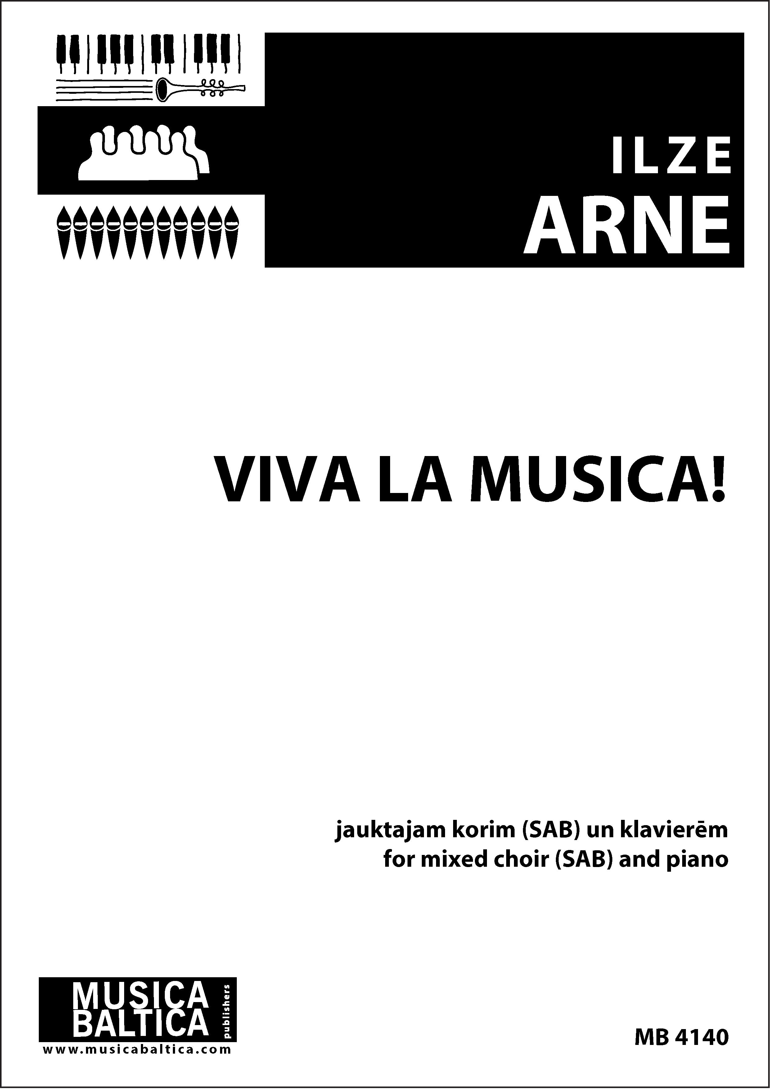 Viva la Musica (Mixed Choir) Cover Image