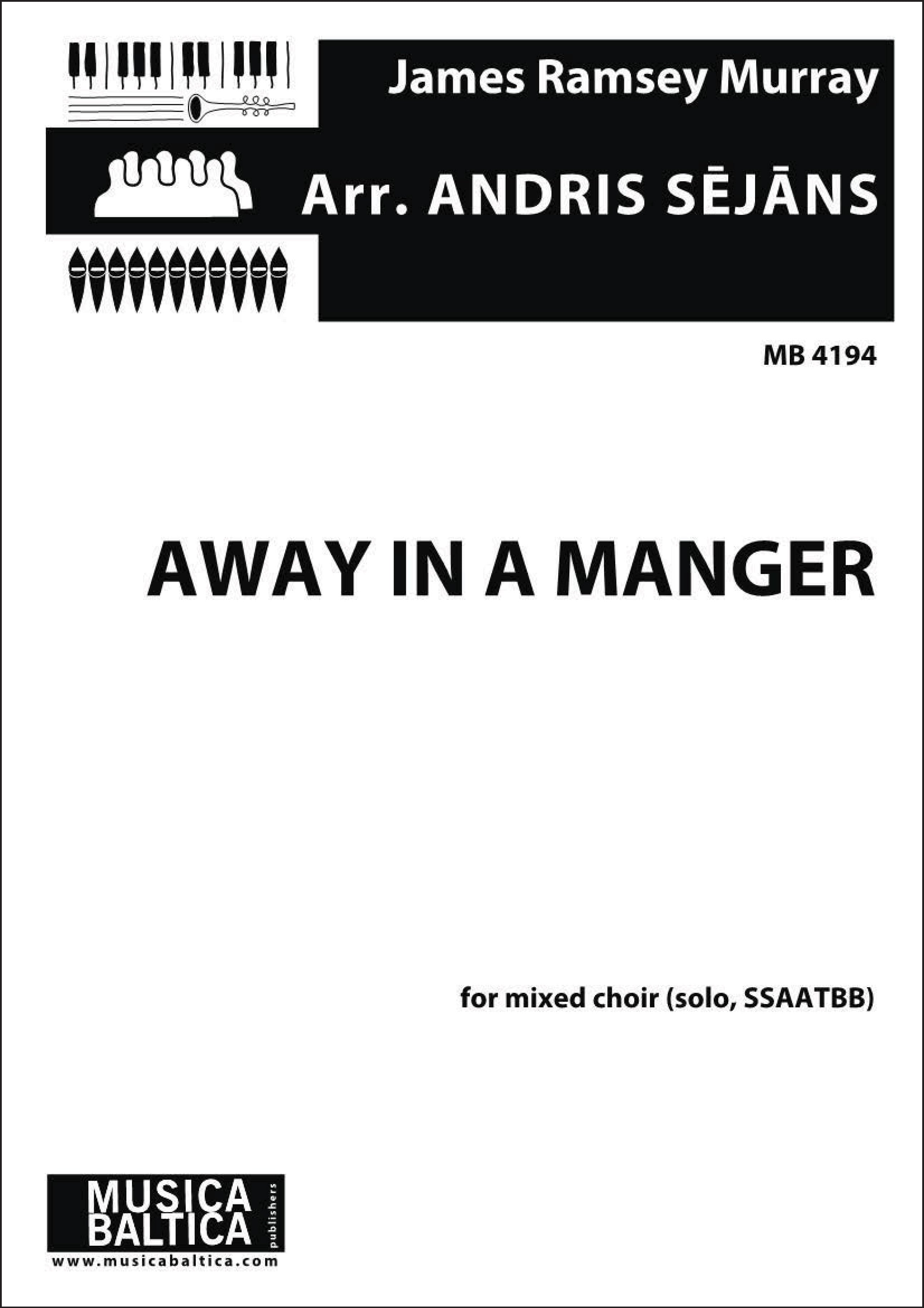 Away in a Manger (Mixed Choir)  Cover Image