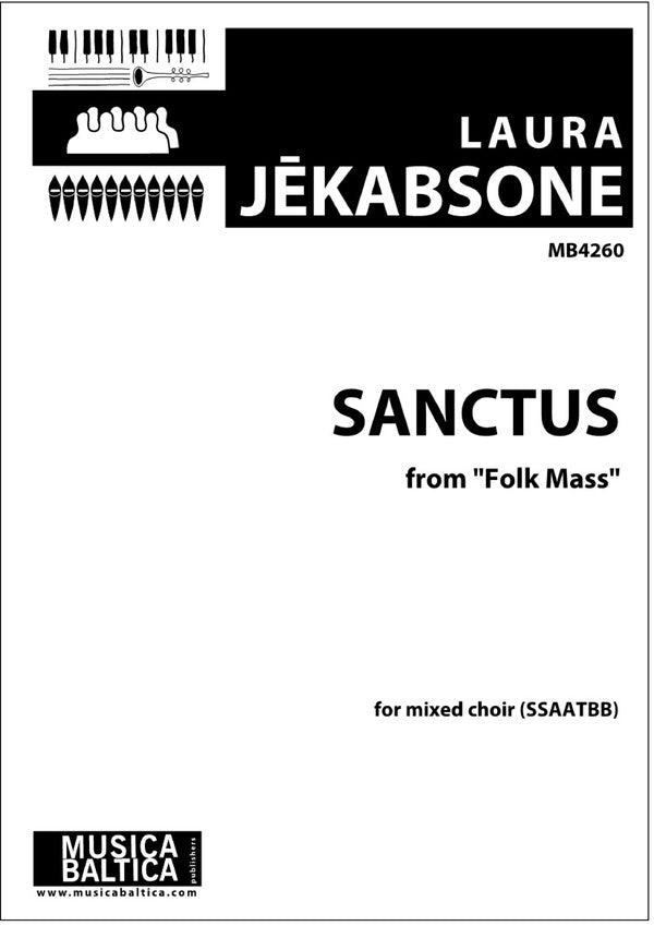 Sanctus from Folk Mass (Mixed Voices) Cover Image