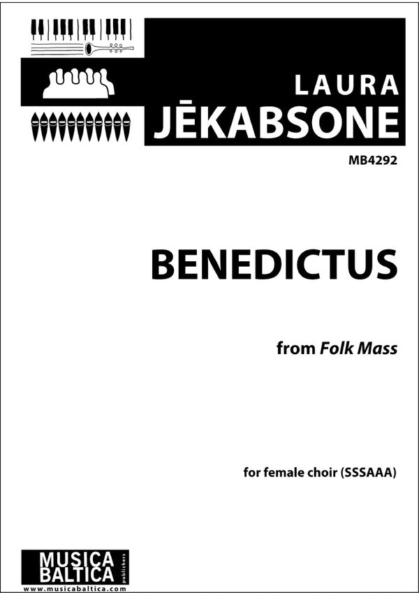 Benedictus from Folk Mass (Upper Voices) Cover Image