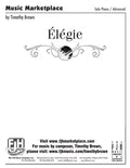 Élégie Cover Image