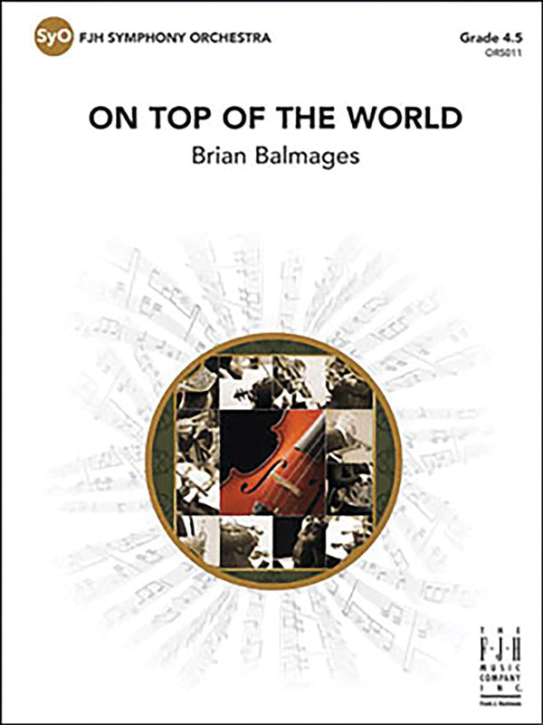 On Top of the World: Percussion 1 Sheet Music Preview
