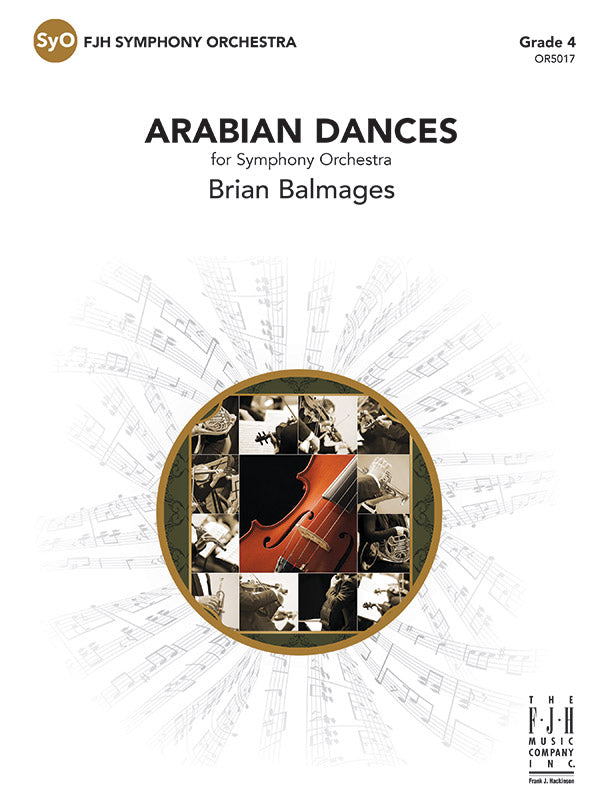 Arabian Dances: Piccolo Sheet Music Preview