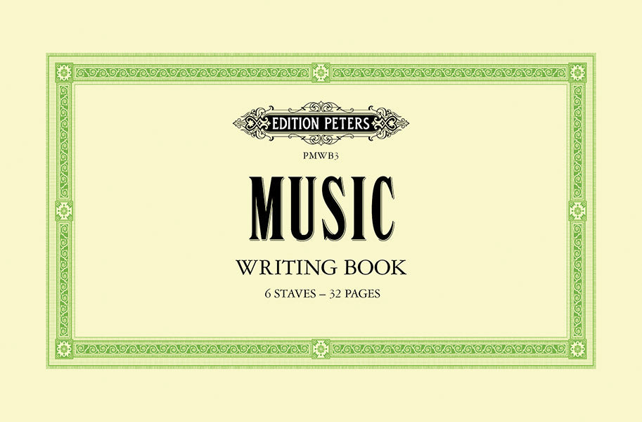 Peters Music Writing Book Cover Image