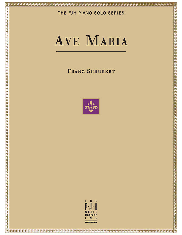 Ave Maria Sheet Music Preview