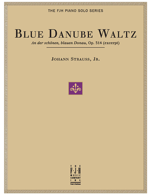 Blue Danube Waltz (Op. 314 excerpt) Sheet Music Preview