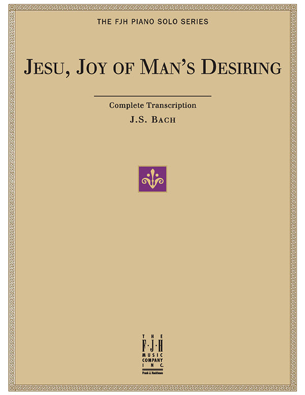 Jesu, Joy of Man's Desiring Sheet Music Preview