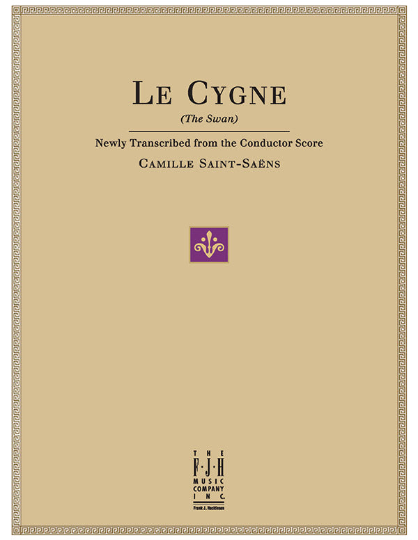 Le Cygne (The Swan) Sheet Music Preview