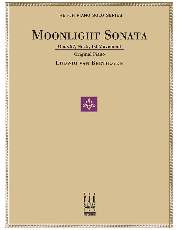 Moonlight Sonata (Op. 27, No. 2, 1st Movement) Cover Image