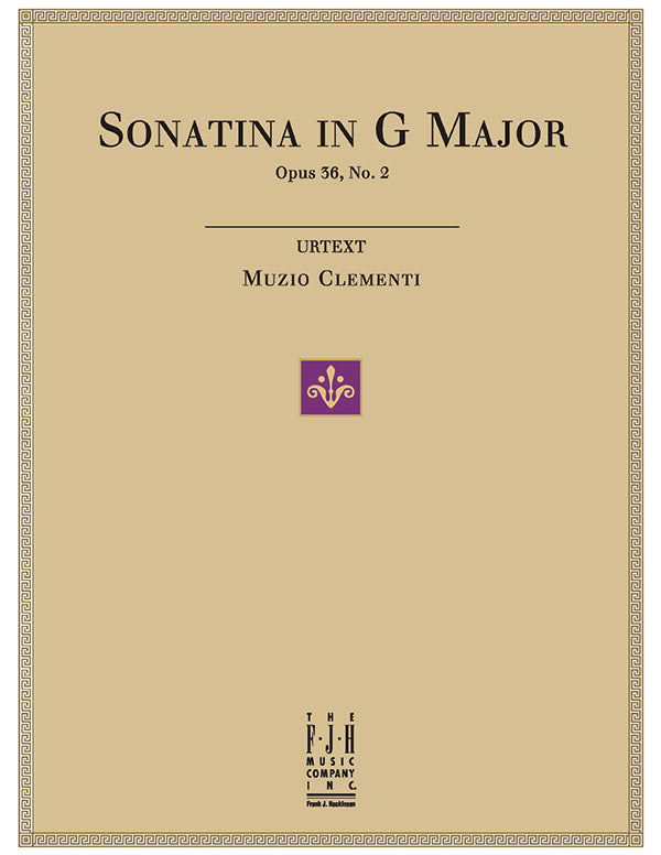 Sonatina in G Major, Op.36, No.2 Sheet Music Preview