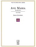 Ave Maria Op. 52, No.6, For Low Voice and Piano Cover Image