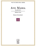 Ave Maria Op. 52, No.6, For Medium Voice and Piano Cover Image