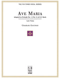 Ave Maria, For Low Voice and Piano Cover Image