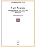 Ave Maria, For Medium Voice and Piano Cover Image