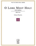 O Lord Most Holy (Panis Angelicus) for High Voice Cover Image
