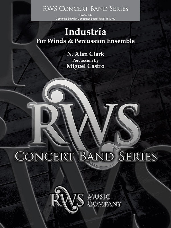 Industria - For Winds & Percussion Ensemble Sheet Music Preview