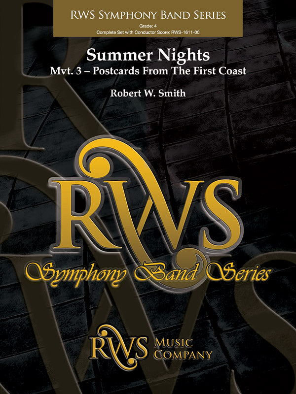 Summer Nights - Mvt. 3 - Postcards from the First Coast Sheet Music Preview
