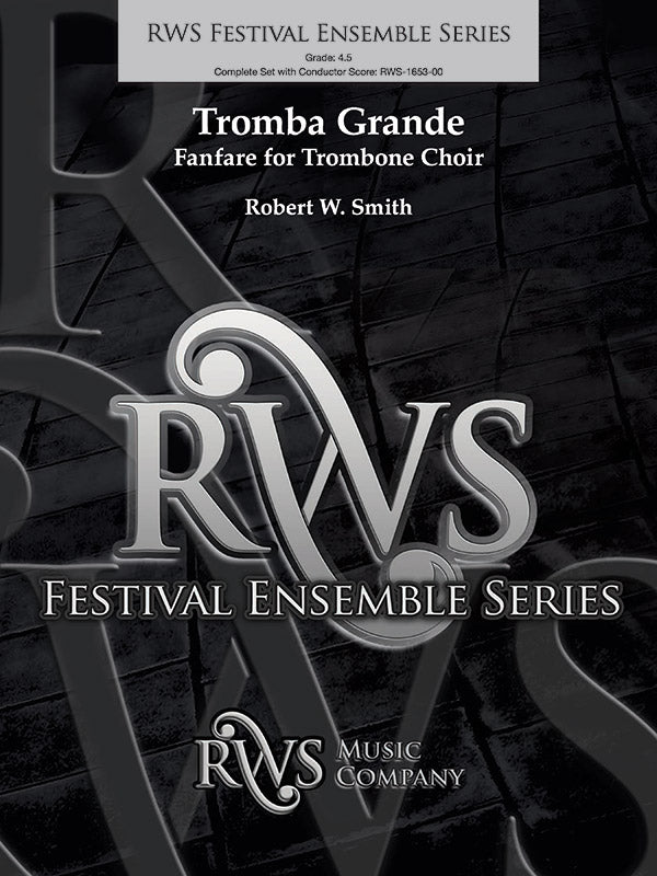 Tromba Grande - Fanfare for Trombone Choir Sheet Music Preview
