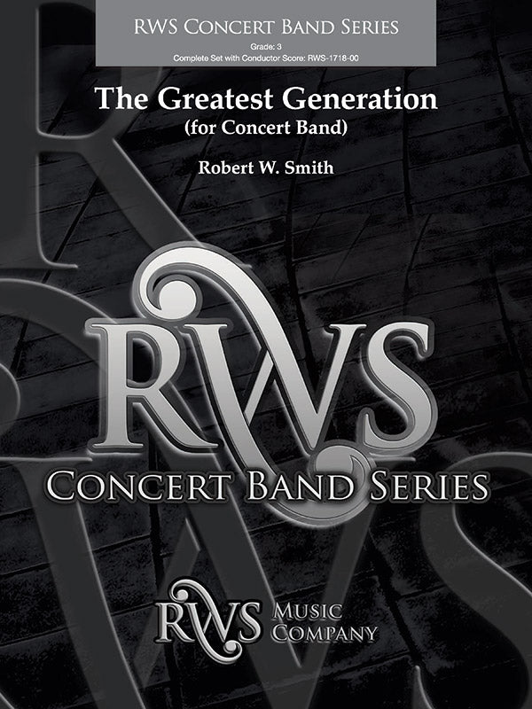 The Greatest Generation - For Concert Band: 2nd E-flat Alto Saxophone Sheet Music Preview