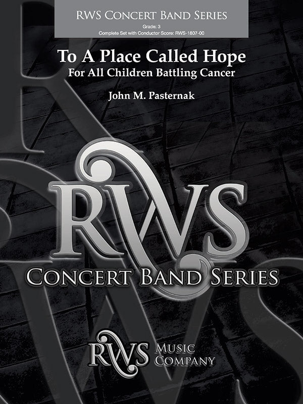 To a Place Called Hope - For All Children Battling Cancer: Oboe Sheet Music Preview