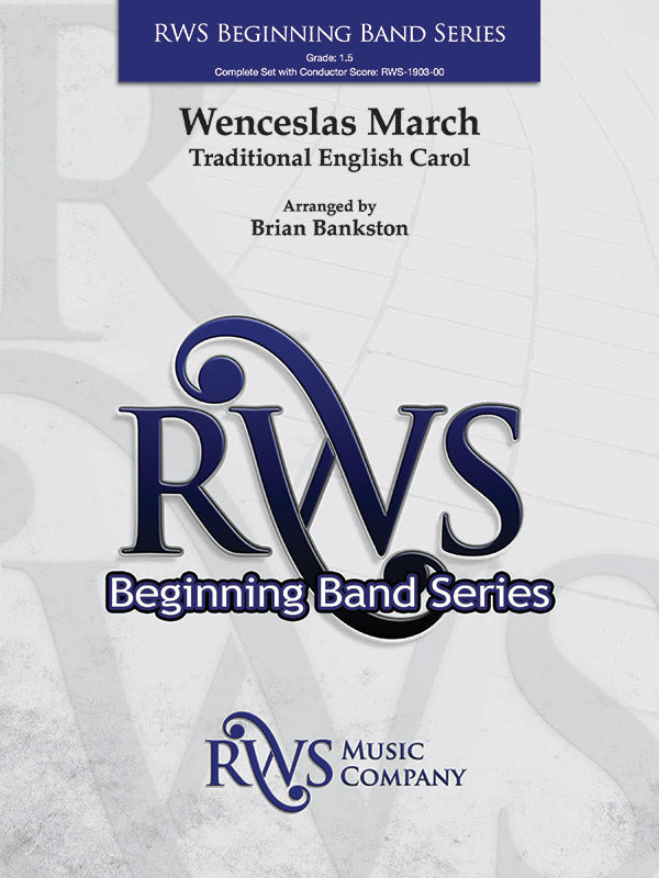 Wenceslas March: B-flat Bass Clarinet Sheet Music Preview