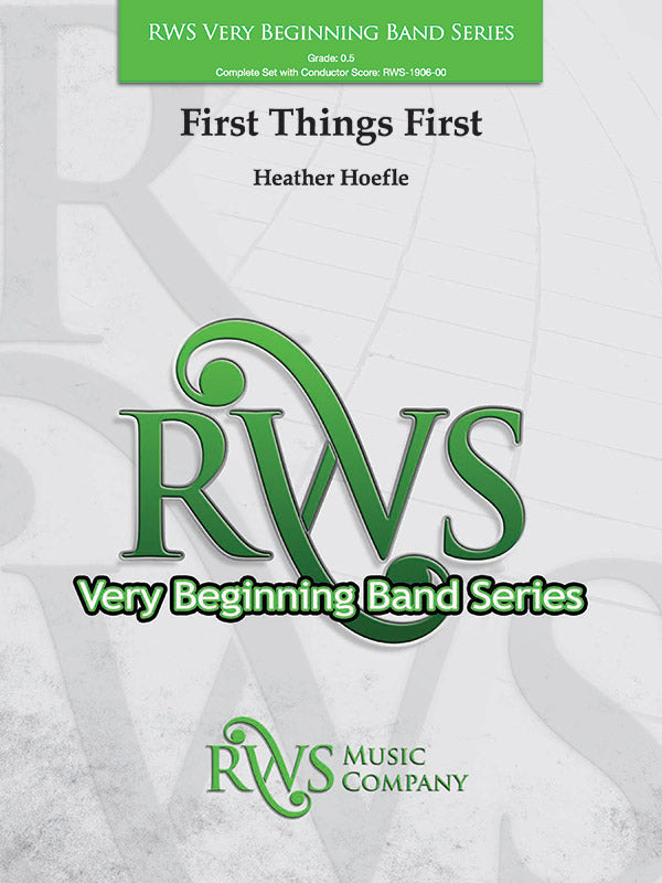 First Things First: Bassoon Sheet Music Preview