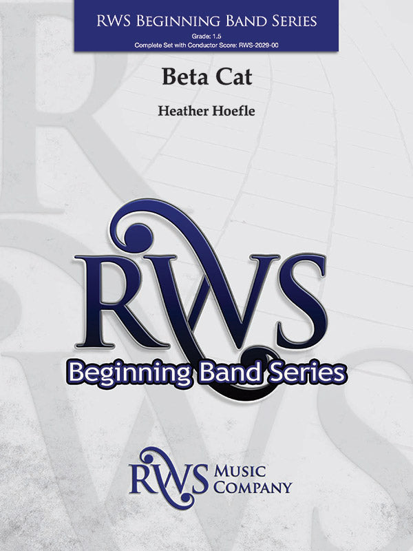 Beta Cat: 1st Flute Sheet Music Preview