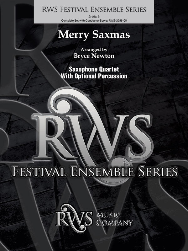 Merry Saxmas: Optional Percussion 2 Sheet Music Preview