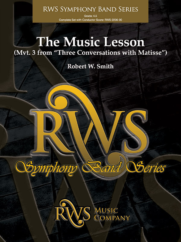 The Music Lesson - Mvt. 3 from <i>Three Conversations with Matisse</i>: 2nd B-flat Trumpet Sheet Music Preview