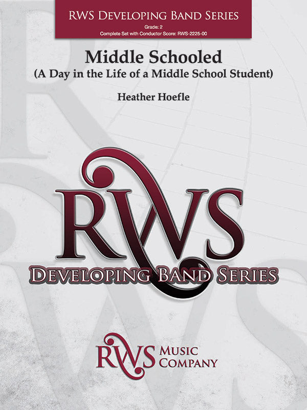 Middle Schooled - A Day in the Life of a Middle School Student: 3rd Percussion Sheet Music Preview