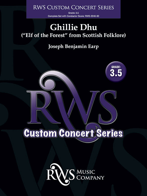 Ghillie Dhu - "Elf of the Forest" from Scottish Folklore: Part 3 - E-flat Instruments Sheet Music Preview