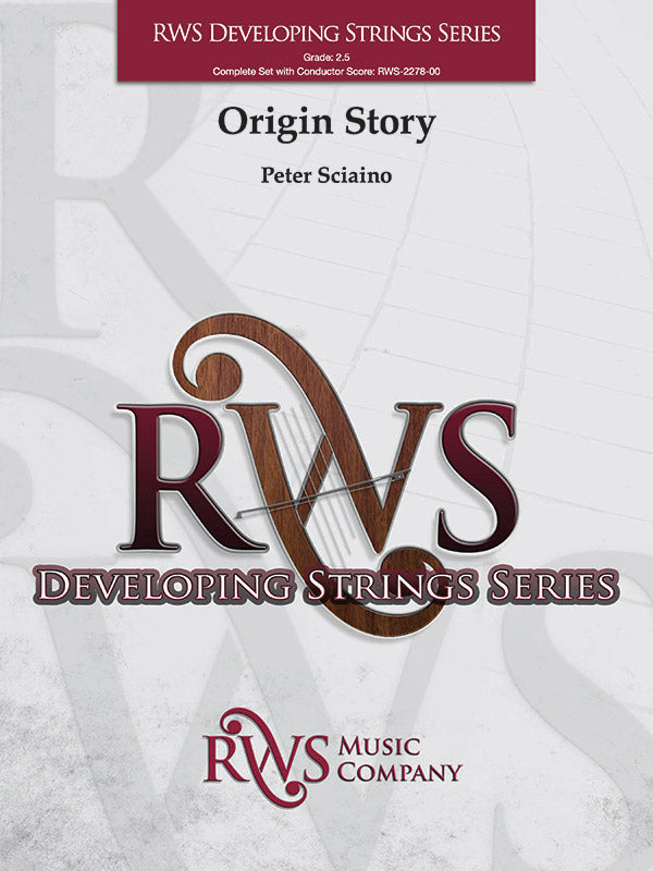 Origin Story Sheet Music Preview