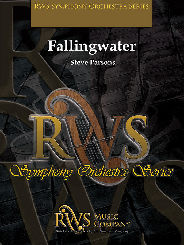 Fallingwater: Full Orchestra Oversized Conductor Score | Steve Parsons ...