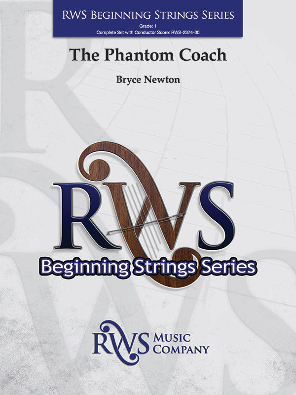 The Phantom Coach: Score Sheet Music Preview
