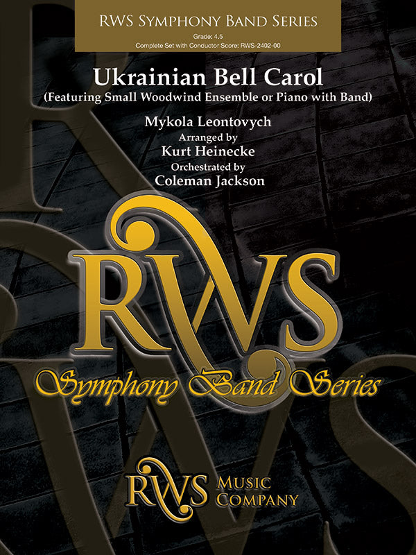 Ukrainian Bell Carol (Featuring a Small Woodwind Ensemble or Piano with Band): 2nd & 3rd B-flat Clarinets Sheet Music Preview