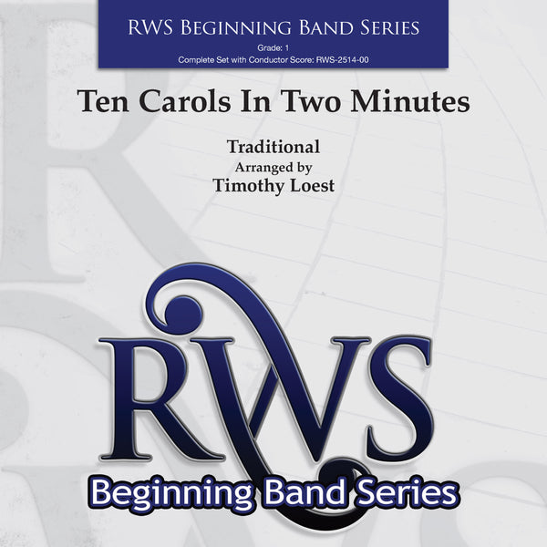 Ten Carols In Two Minutes Cover Image