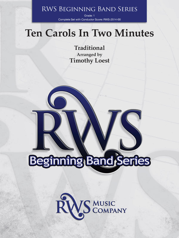 Ten Carols In Two Minutes Sheet Music Preview