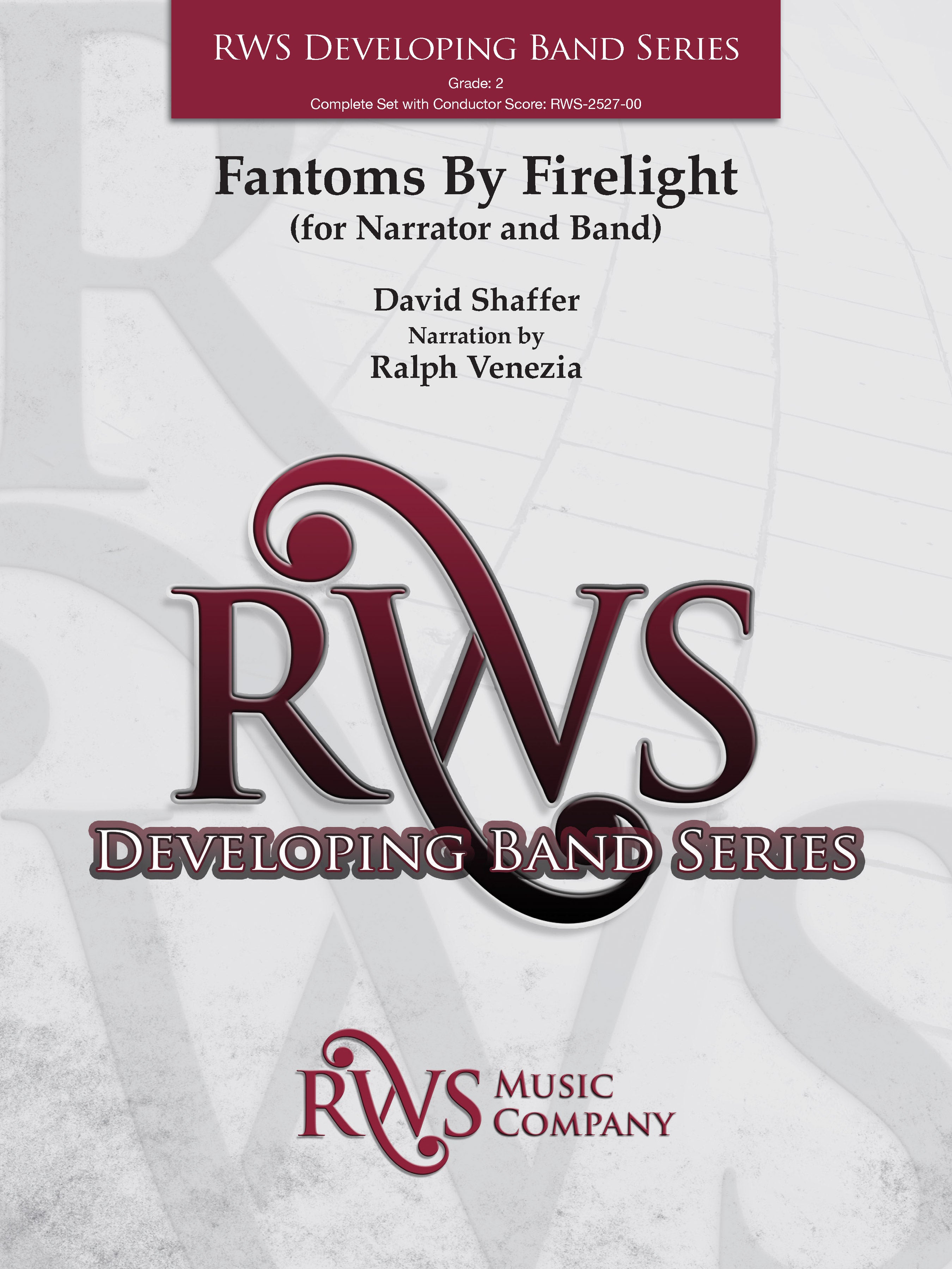 Fantoms By Firelight (for Narrator and Band): Flute Sheet Music Preview