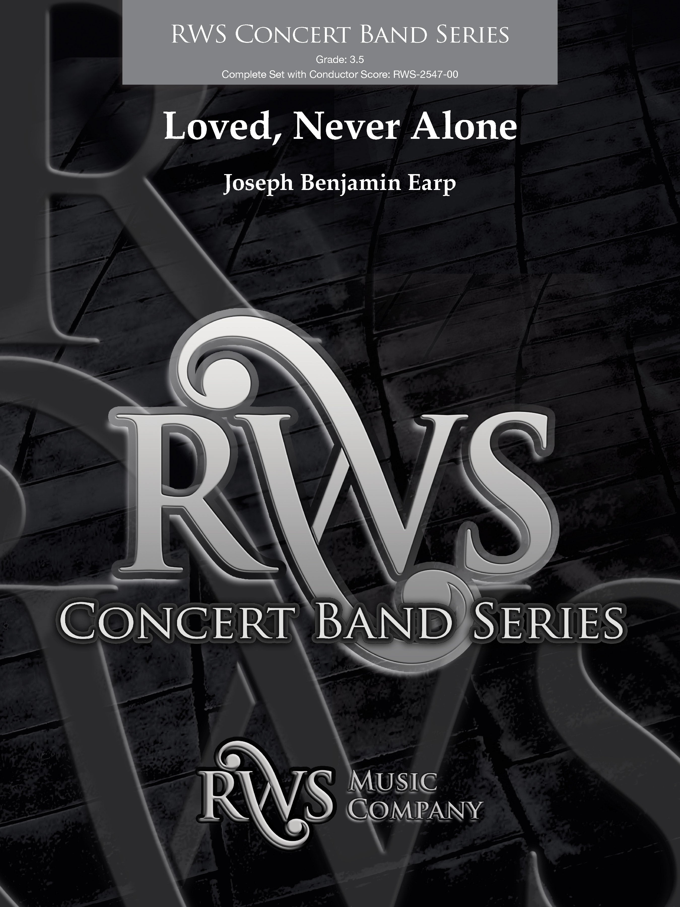 Loved, Never Alone: 2nd Percussion Sheet Music Preview