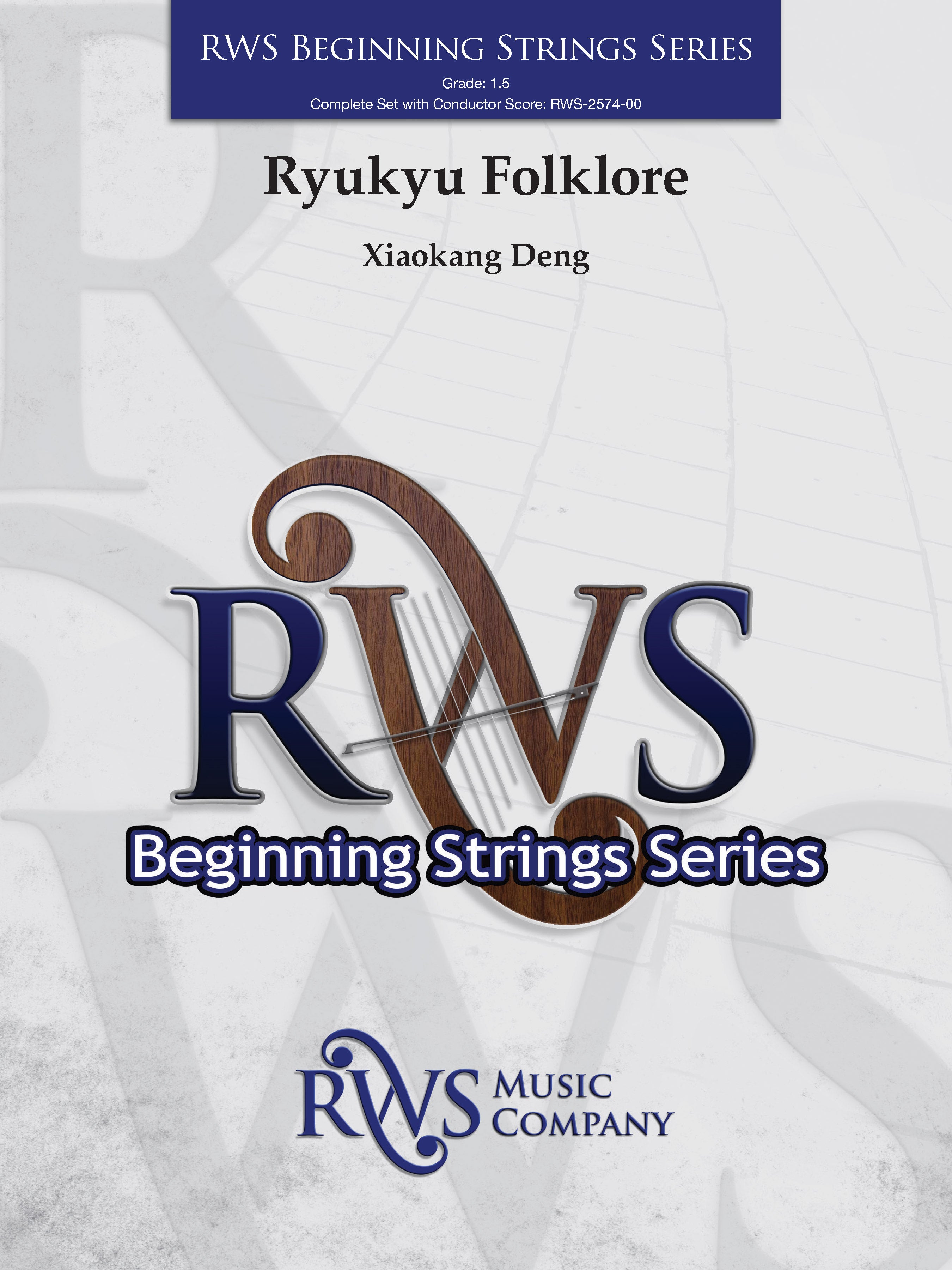 Ryukyu Folklore: 1st Violin Sheet Music Preview