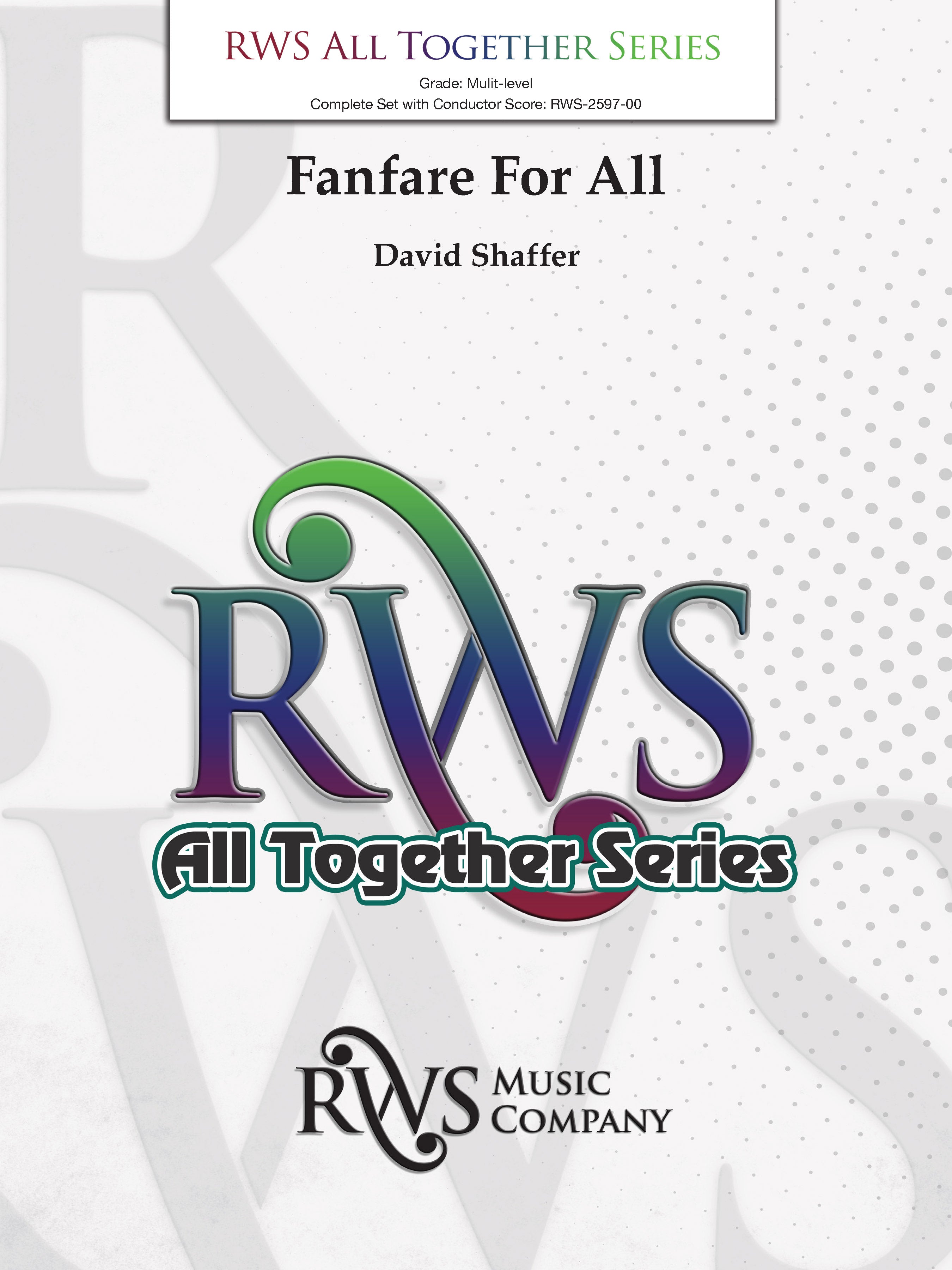 Fanfare For All: Score | Digital Sheet Music – Instant PDF